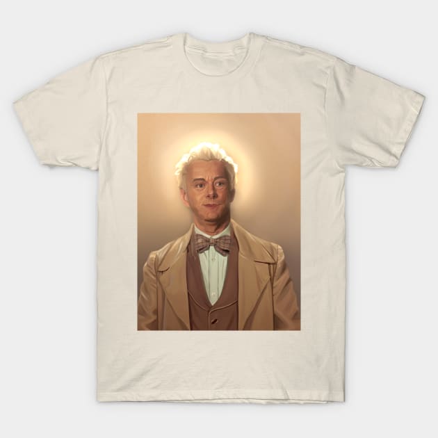 Aziraphale T-Shirt by Nahtes